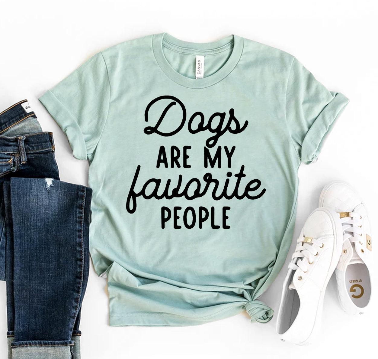 Dogs Are My Favorite People Women's T-shirt