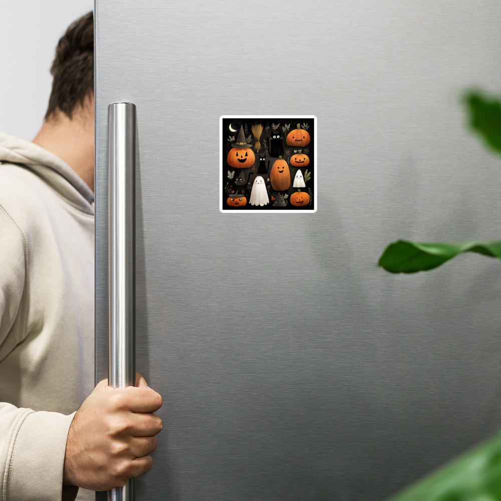 Spooky Halloween Magnet