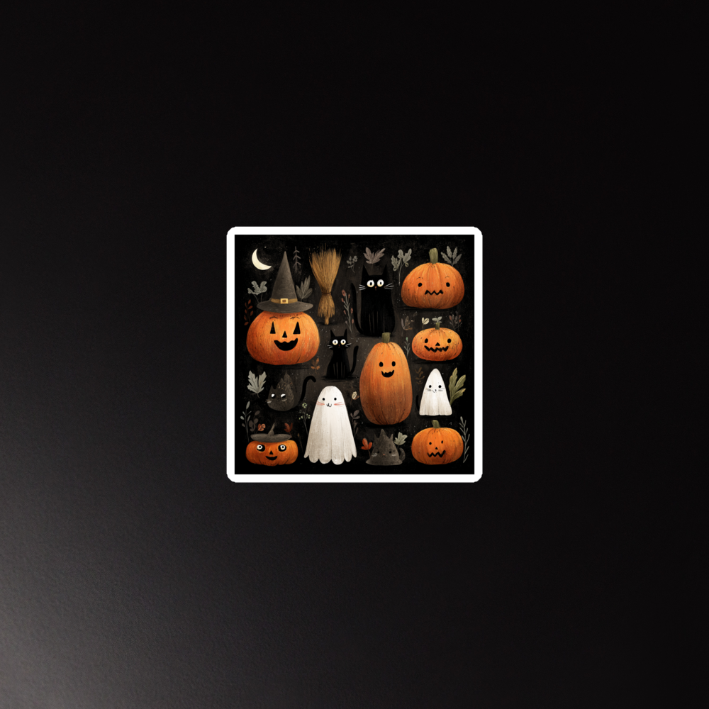 Spooky Halloween Magnet