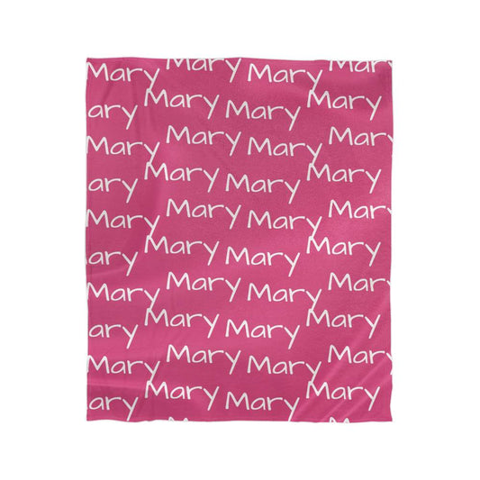 Personalized Custom Name Blanket