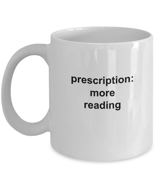 Book Lover Coffee Mug