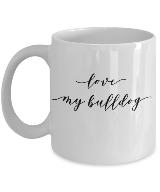 Bulldog Lovers Coffee Mug
