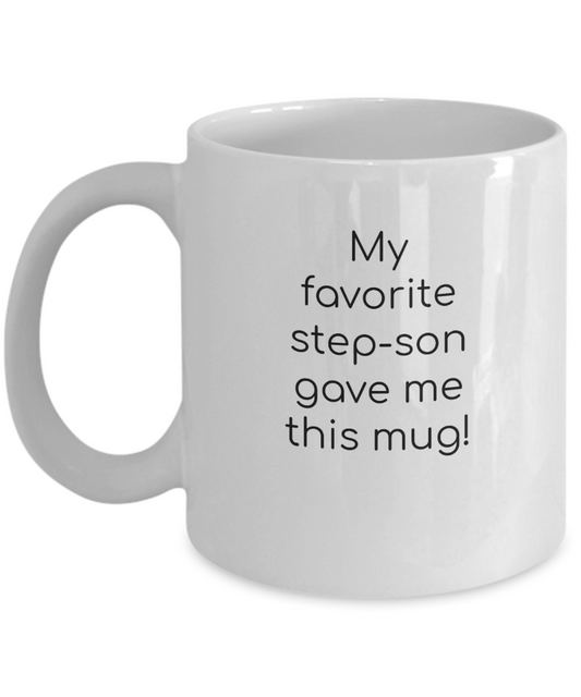 Favorite Step-Son Mug