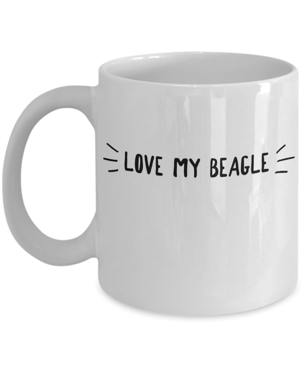 Love My Beagle Coffee Mug