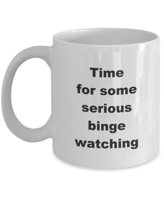 Binge Watching Coffee Mug