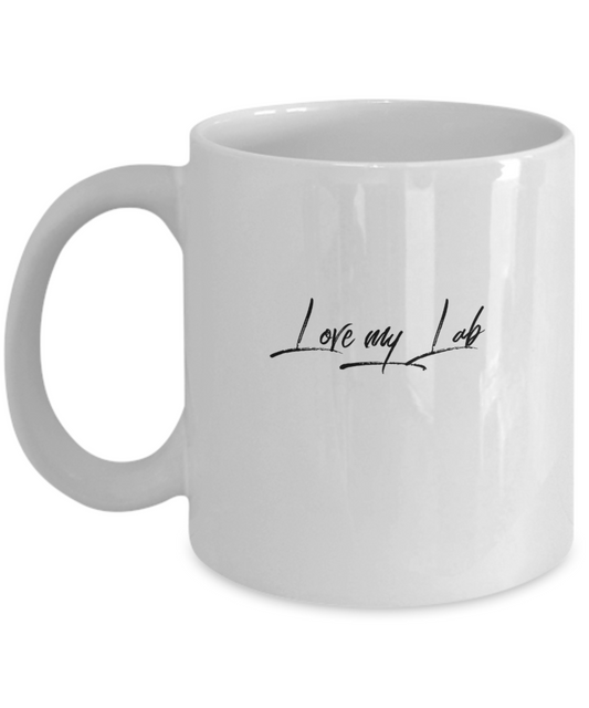 I Love My Lab Mug