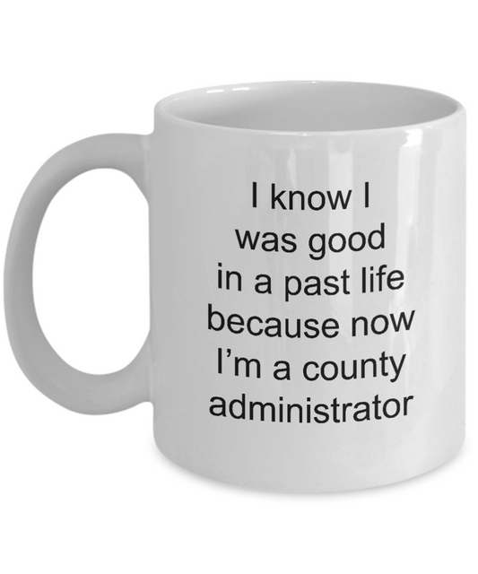 County Administrator Mug