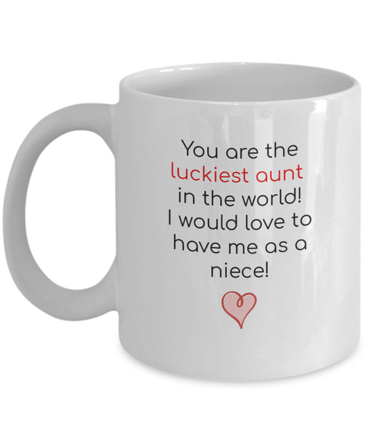Lucky Aunt Mug