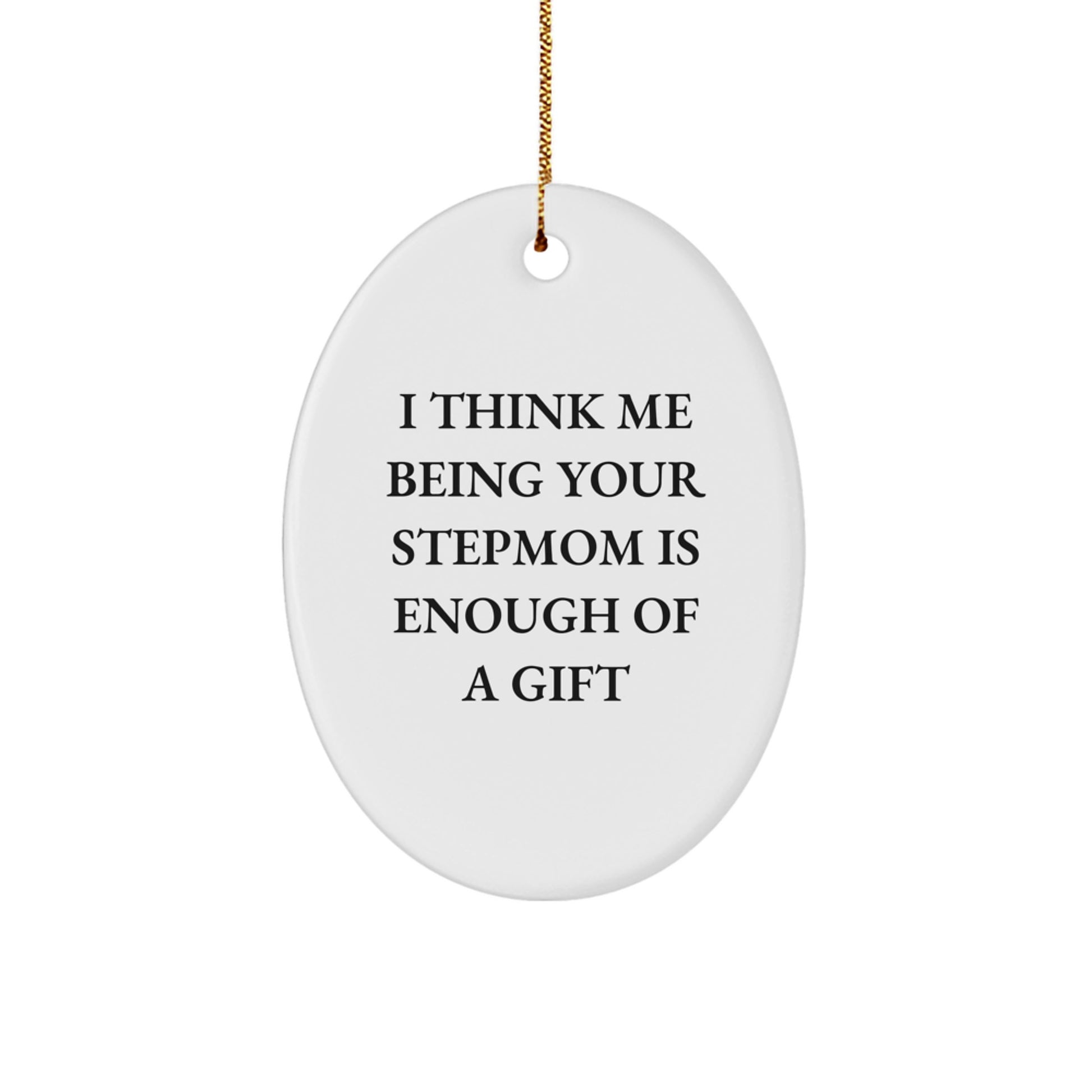 Stepmom Favorite Christmas Ornament for Kids Gift - Image 1