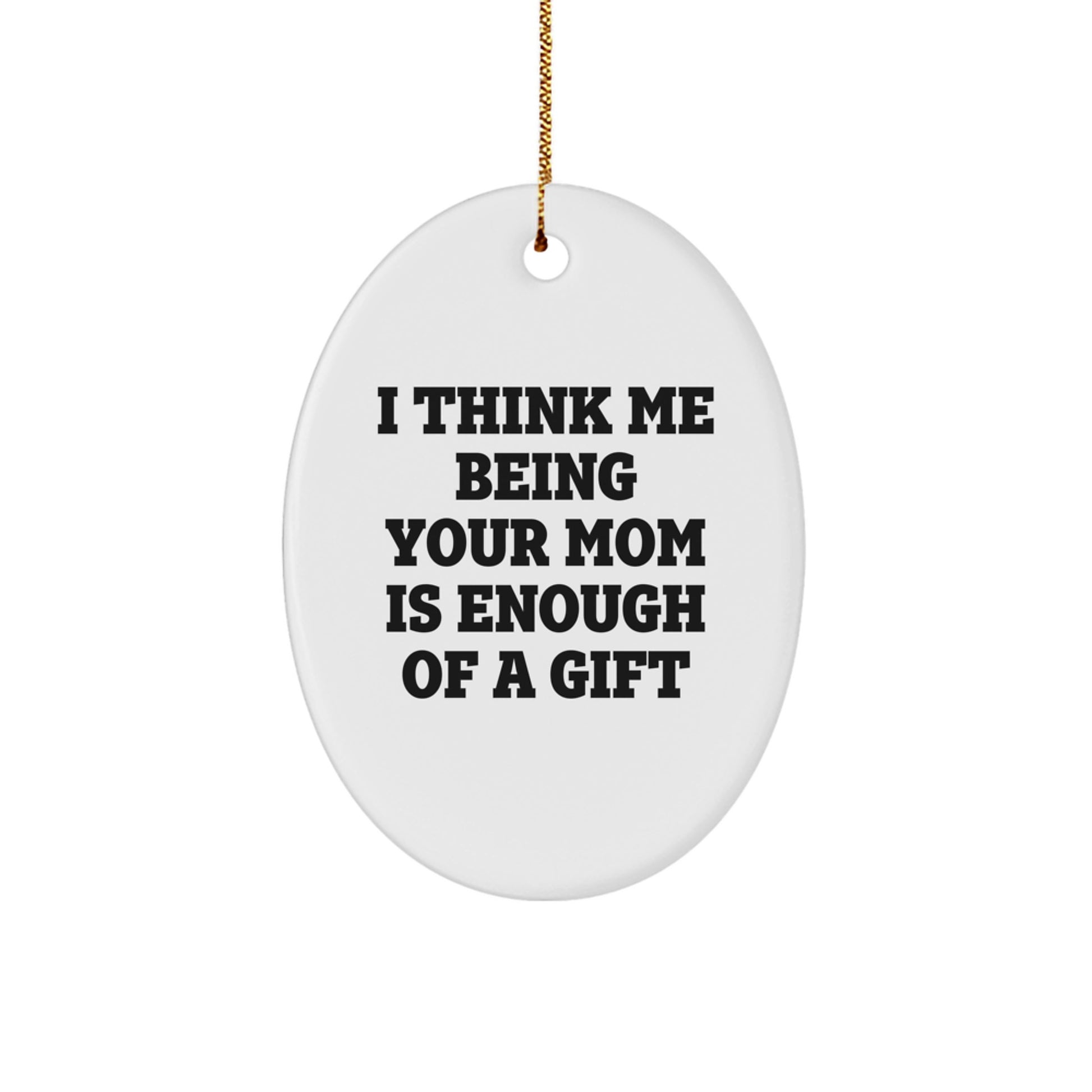 Mom Keepsake Christmas Ornament for Her Gift Heartfelt Love Message - Image 1