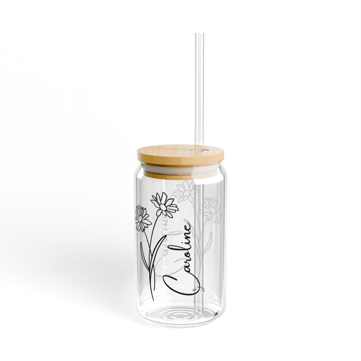 Personalized Birth Flower Tumbler