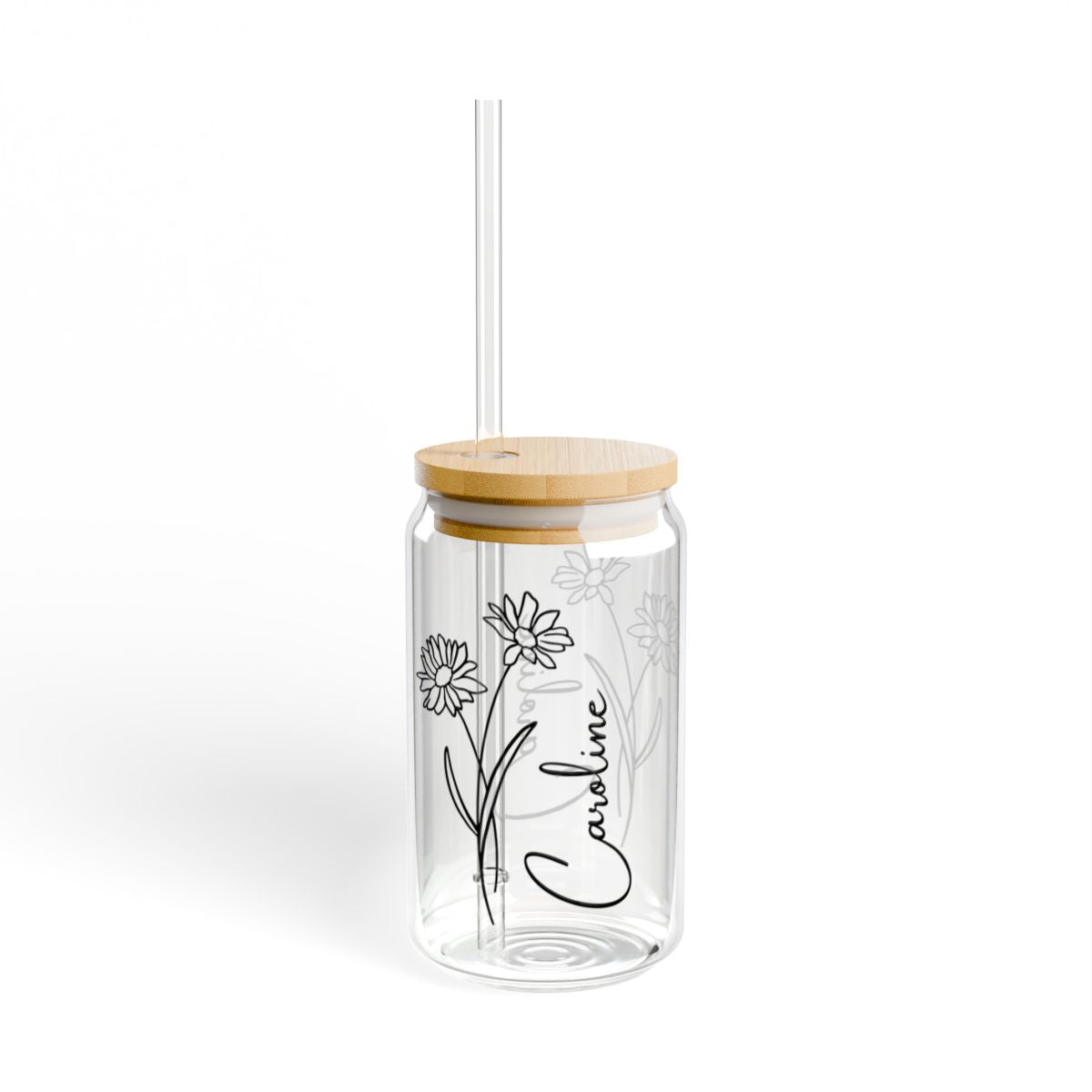 Personalized Birth Flower Tumbler