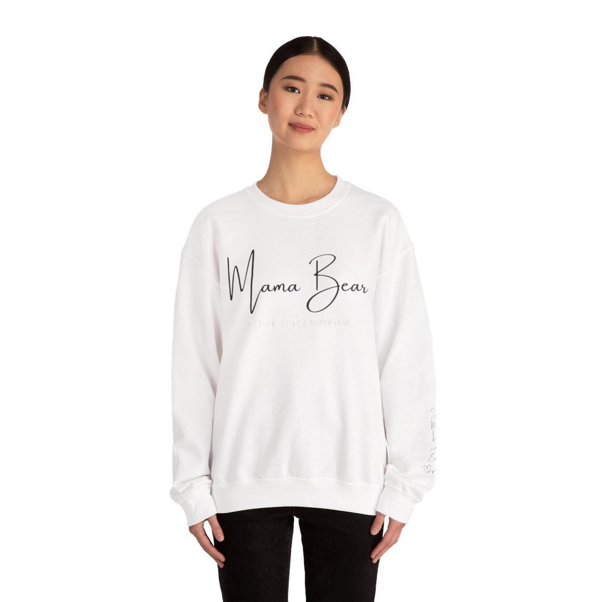 Mama Bear Personalizable Sweatshirt for Mother's Day and Mama Bears
