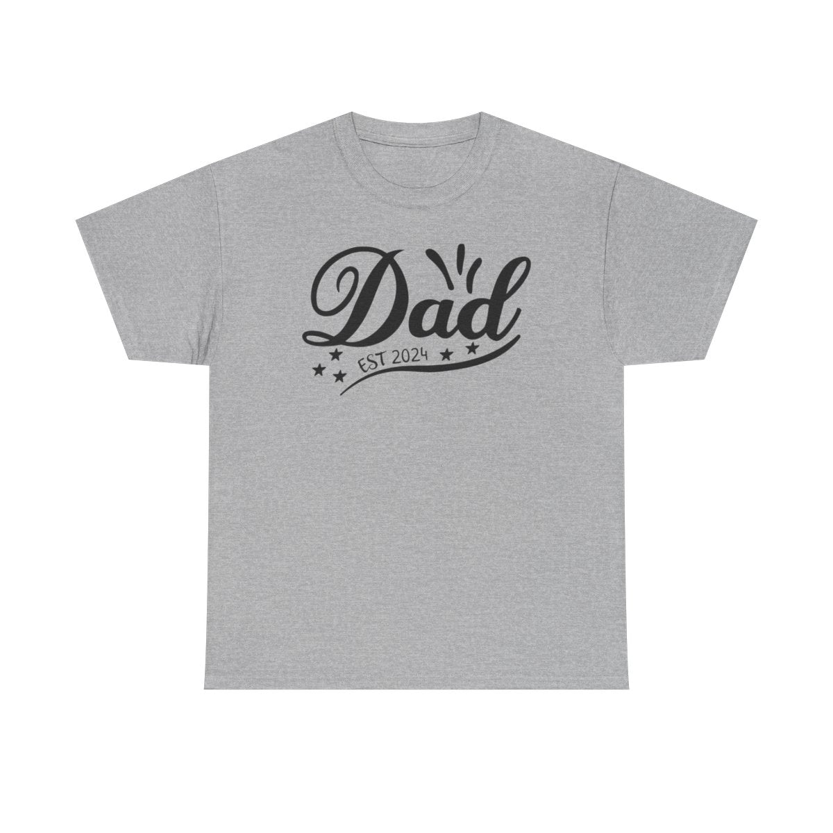 Personalized Dad Established T-Shirt