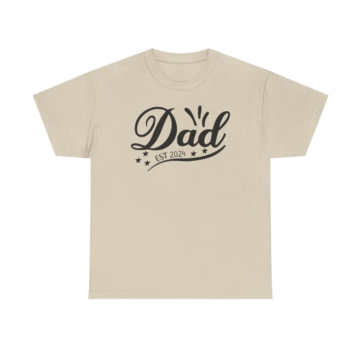 Personalized Dad Established T-Shirt