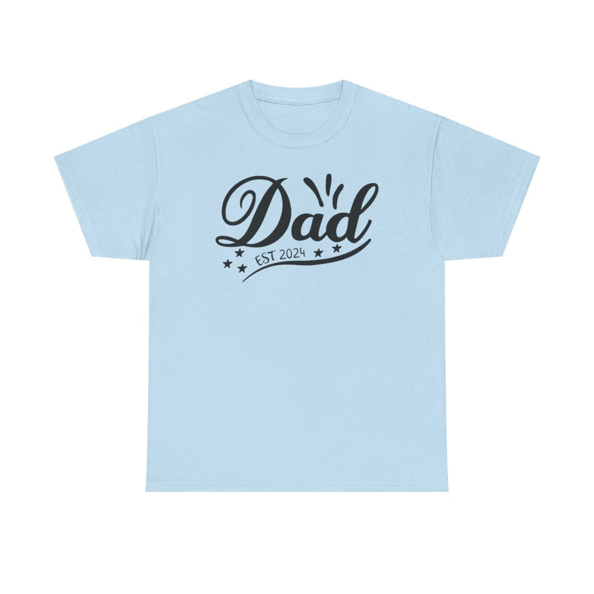 Personalized Dad Established T-Shirt