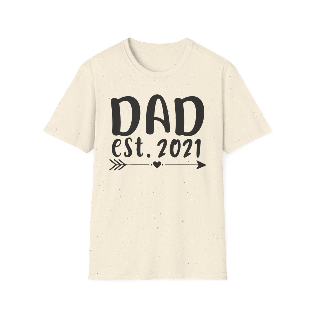 Personalized Dad Est. T-Shirt - Custom Date Gift for Dad