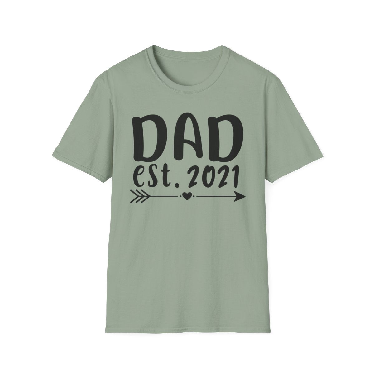 Personalized Dad Est. T-Shirt - Custom Date Gift for Dad