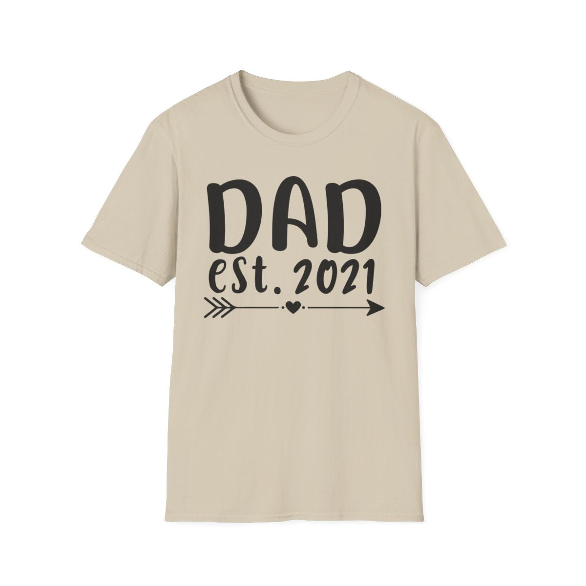 Personalized Dad Est. T-Shirt - Custom Date Gift for Dad
